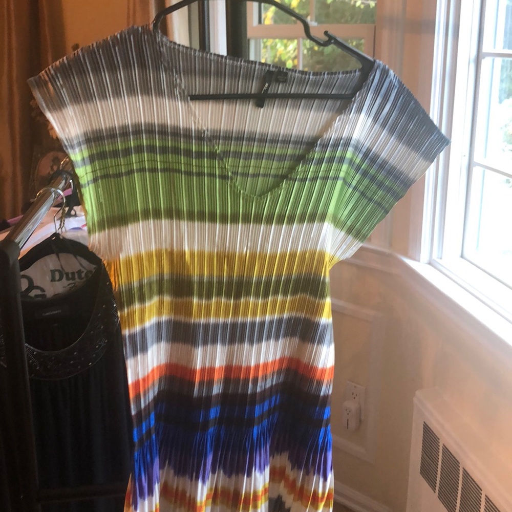 Top multicolored stretch